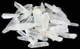 Clear Quartz Crystals (Wholesale Flat) - pounds #64729-2